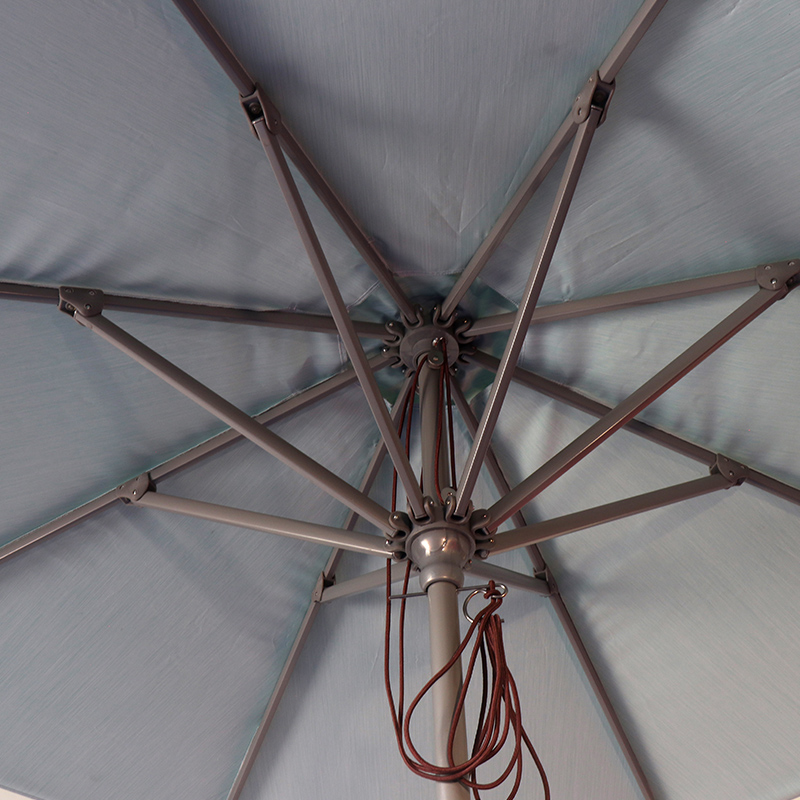 270-8 Aluminum Alloy Upright 38 Engineering Rainproof Outdoor Umbrella