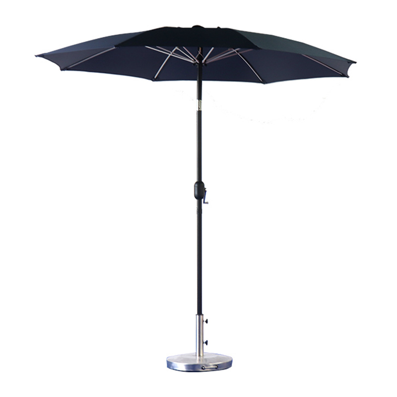 Fiberglass Windproof Outdoor Sunshade Pillar Umbrella