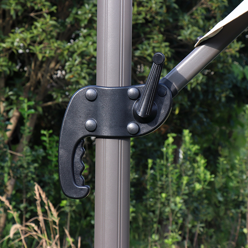 High-End Outdoor Mini Side-Standing Roman Umbrella