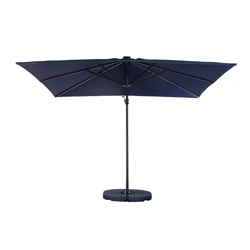 Large Colorful Solar Light With Casual Roman Umbrella